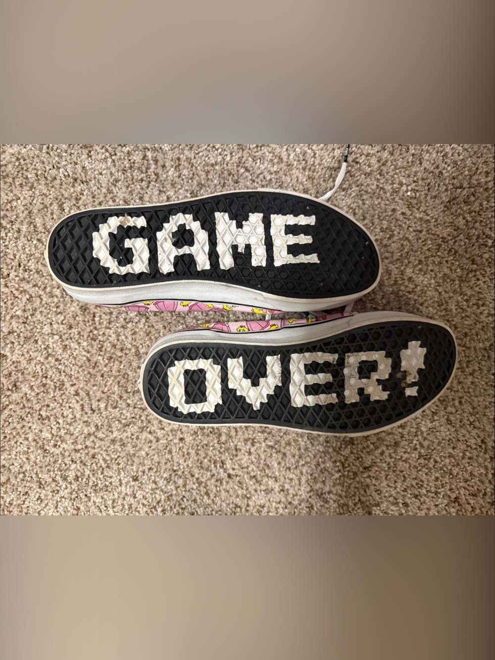 Vans Women’s Princess Peach Sneakers - Picture 4 of 4
